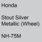 Preview: Honda, Stout Silver Metallic (Wheel), NH-75M.